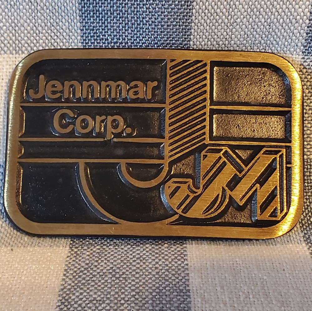 Jennmar Brass Belt Buckle